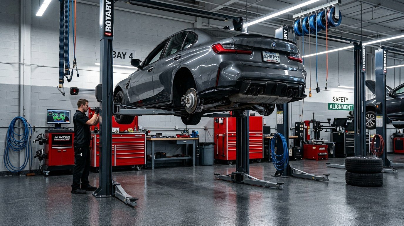 GT Collision modern repair facility and auto service bays in Eddystone, PA