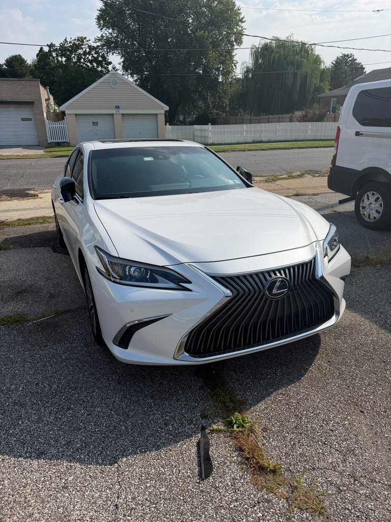 Lexus ES side profile alignment after collision repair